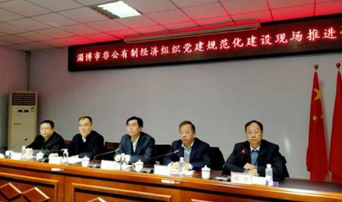 瑞安公司：淄博市召开会议 推进非公有制经济组织党建规范化建设